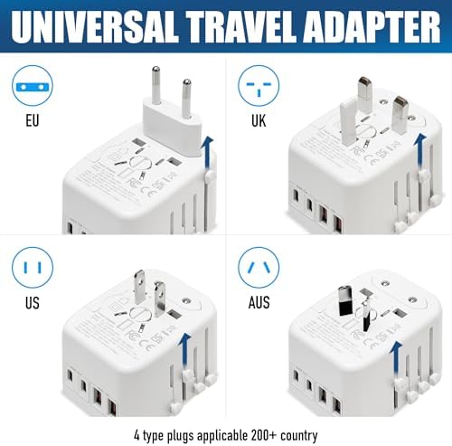 Ultimate Cruise Power Strip with 3.3 ft Extension Cord & Fast Charging USB Ports – Non-Surge Design for Seamless Connectivity on Carnival, Princess & Major Cruise Lines (2025/2026) – Essential Travel Accessory for All Devices
