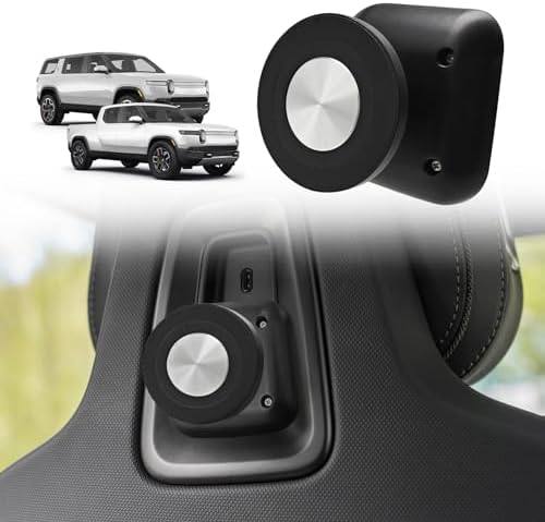 Transform Your Rivian R1 Travel Experience with the Ultimate Adjustable Seat Back Phone Holder – Mag Safe Compatible, 360° Rotating Tablet Mount for 2022-2025 Rivian R1 T & R1 S – Effortless Installation and Universal Fit for All Smartphones, Ideal for Hands-Free Navigation and Entertainment on the Go