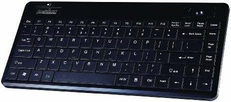 Revolutionize Your Workspace with the Perixx PERIBOARD-505 H Wired Mini Keyboard – Compact Design Featuring Integrated 0.55-Inch Trackball and Dual USB Hubs for Enhanced Productivity and Ergonomic Comfort, Perfect for Home or Office Use