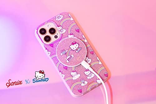 Sonix x Sanrio Hello Kitty & Care Bears Magnetic Mag Safe Charger for i Phone 12-16 Series | 6.5 ft USB-C Fast Wireless Charging Cable | Stylish, Playful, and Efficient Power Solution for Your Device