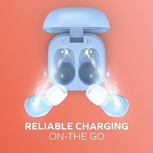 Coby Mini True Wireless Earbuds – Ultra-Compact Bluetooth Earbuds with 12-Hour Playtime, Built-in Microphone, and Lightweight Design for All-Day Comfort – Perfect for On-the-Go Music and Calls (White)