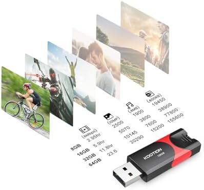 KOOTION 256 GB USB 3.0 Flash Drive – High-Speed Retractable Thumb Drive with Rugged Design and LED Indicator for Reliable Data Storage and Transfer – Ideal Memory Stick for Professionals and Students