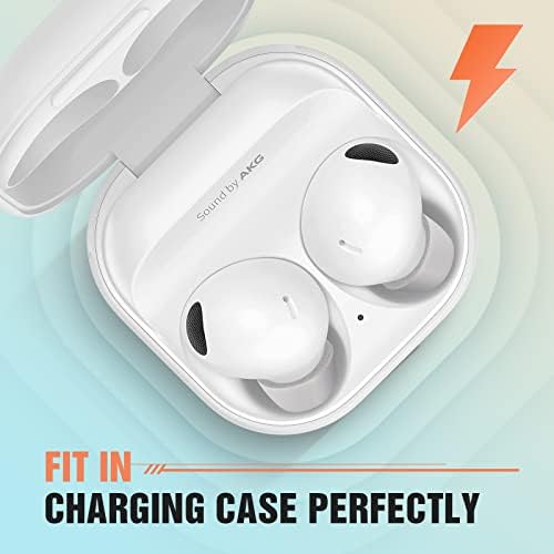 Transform Your Audio Experience with Premium Memory Foam Ear Tips for Samsung Galaxy Buds 2 Pro – Ultimate Comfort, Secure Anti-Slip Design, Noise Isolation, and Convenient Charging Case Compatibility – 3 Pairs (S/M/L, Black) – Elevate Sound Quality and Enjoy Uninterrupted Listening