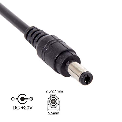 Chenyang CY USB C to Rectangle Power Cable for Lenovo Think Pad X1 – 65 W PD Emulator Trigger Charge Cable for Rapid Connectivity and Enhanced Durability – Ideal Accessory for Professionals on the Move