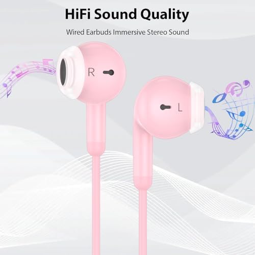 Premium USB C Earbuds for i Phone & i Pad – Superior Hi-Fi Stereo Headphones with Advanced Noise Isolation, Integrated Microphone, and Effortless Volume Control – Ideal for Audiophiles and Creative Professionals – Lightweight Ergonomic Design for Ultimate Comfort and Seamless Device Compatibility