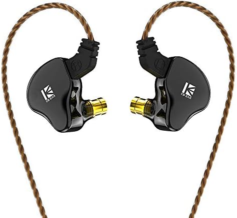 Experience Unmatched Audio Clarity with KBEAR KS2 Hybrid In-Ear Monitor Headphones – 1 BA & 1 DD Drivers for Superior Sound Quality, Noise-Cancelling Technology, and Detachable Cable Design – Perfect for Gaming, Running, and Audiophile Listening in Sleek Black Finish