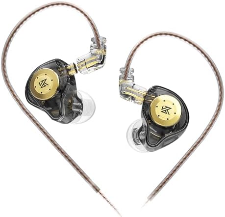 Elevate Your Audio Experience with QKZ-ODIN High-Fidelity Gaming Earbuds – Premium Wired In-Ear Monitors Featuring Enhanced 10 mm Dynamic Driver for Rich Deep Bass and Crystal-Clear Sound | Customizable Detachable Cable for Personalized Use | Perfectly Designed for Gaming, Music Enthusiasts, and Conference Calls – Ultra-Lightweight Ergonomic Build for All-Day Comfort and Enhanced Focus