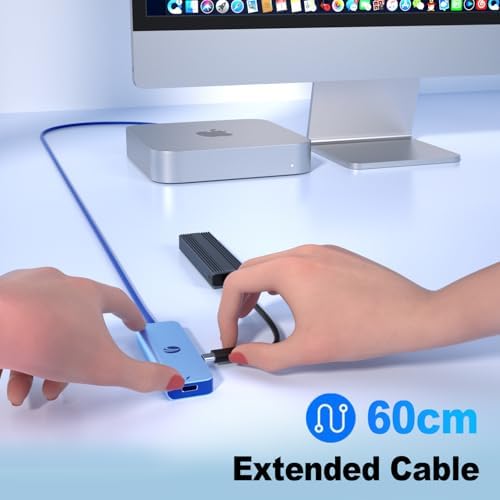 Unlock Ultimate Connectivity with the VCOM 10 Gbps USB C Hub: 5-Port Multiport Adapter Featuring 100 W Power Delivery for Lightning-Fast Charging and Data Transfer – Perfectly Designed for Mac Book Pro, Surface Pro, Dell, and HP Users – Ideal Portable Solution for Busy Professionals on the Move