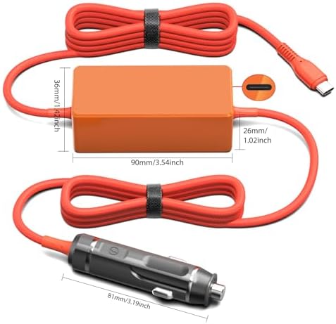 TAIFU 100 W USB C Car Charger – Ultra-Fast Charging Solution for Anker, Dell Pro Max, and MSI Summit Laptops – Compact, Durable, and Smart Technology-Driven Adapter for Professionals and Tech Enthusiasts on the Go – Essential Power Supply for Seamless Productivity and Efficiency