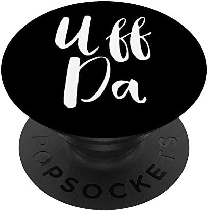 Uff Da Pop Grip: Unique Norwegian Saying Phone Holder for Enhanced Device Control – Stylish, Durable Accessory for Secure Handling and Effortless Use on the Go Uff Da Pop Grip: Unique Norwegian Saying Phone Holder for Enhanced Device Control – Stylish, Durable Accessory for Secure Handling and Effortless Use on the Go