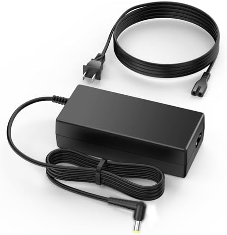 Versatile High-Performance AC Adapter Charger for HP 2011, 2211, 2311 X Series, Insignia TVs, and Ben Q AOC LCD Monitors – Fast Charging Power Supply Solution with Enhanced Compatibility and Safety Features