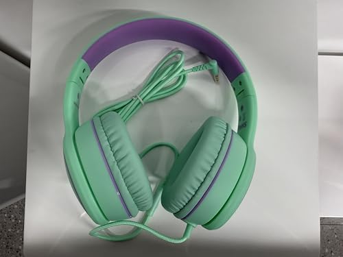 RORSOU R10 Over-Ear Headphones – Lightweight Hi-Fi Stereo Sound with Integrated Microphone for Crisp Bass and Clarity, 1.5 M Tangle-Free Cable, Perfect for Smartphones, Tablets, and PCs – Ultimate Comfort and Portable Design for Music Lovers on the Move