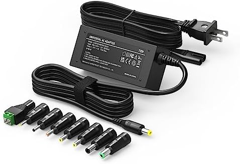 24 V 3 A AC Power Adapter – High-Efficiency 72 W Universal Charger for LED Strip Lights, Ride-On Toys, and Massage Devices – Safe and Versatile DC Power Supply with Multi-Amperage Compatibility (1 A to 3 A) for Enhanced Performance and Fast Charging