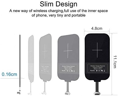 Enhance Your Charging Experience with Nillkin Qi Wireless Charging Receiver & Adapter for Google Pixel, Samsung Galaxy A Series, LG Phones – Fast Charging Module for USB-C Devices – Compact, Durable, and Effortless Power Solutions
