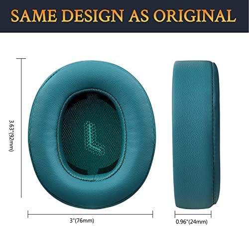 Upgrade Your JBL E55 BT Headphones with SOULWIT Premium Replacement Earpads – Luxurious Protein Leather Cushions for Enhanced Comfort and Noise Isolation – Quick Installation in Stylish Grey – Elevate Your Audio Experience Now