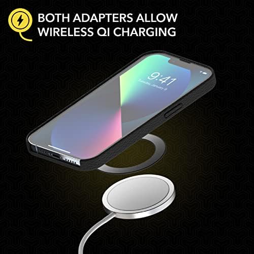 Scosche Magic Ring Adhesive Magnetic Adapter for Seamless Wireless Charging and Mounting – Ultimate Compatibility, Neodymium Magnet Precision, and Sleek Design for Smartphones and Devices – Elevate Your Mobile Experience with Enhanced Speed and Convenience