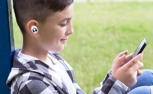 Pokémon-Themed Kids Bluetooth Earbuds with Microphone – Ultra-Lightweight Design for School, Travel, and Home Use – Portable Charging Case with Enhanced Device Compatibility for Seamless Audio Experiences