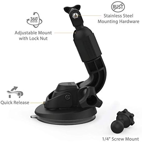Powerful SCOSCHE PSM11023 Terra Clamp Magic Mount – Heavy-Duty Suction Cup for Secure Smartphone Navigation and Enhanced Compatibility