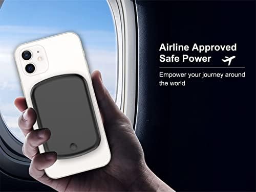 Ultra-Fast 10000 m Ah Wireless Power Bank – Portable Charger with 18 W Fast Charging & 20 W Quick Charge for i Phone 16/15/14/13/12 – Compact Battery Pack with Type C Cable for Maximum Compatibility