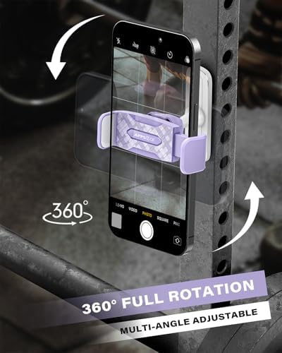 APPS2 Car Gym Magnetic Phone Holder – 360-Degree Adjustable Mount for Smartphones (4.7-6.5″) – Durable Alloy Base & Joint – Sleek Design for Enhanced Safety & Convenience on the Road – Optimal Viewing Angles for Navigation & Hands-Free Calls – Reliable Magnetic Grip for Secure Smartphone Support – Compact Gym Phone Accessory for Easy Installation & Use – Elevate Your Driving Experience with Robust Performance & Stylish Aesthetics
