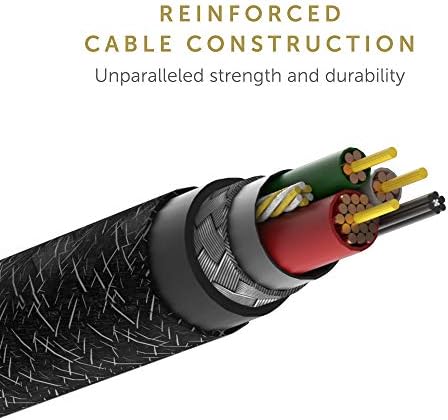 Native Union Type-C Belt Cable Pro – 8 ft Durable USB-C to USB-C Charging Cable with Leather Strap for i Phone 16, Mac Book Pro M2 – 240 W Fast Charge & Data Transfer Solution, Enhanced Resilience for Home & Office Use