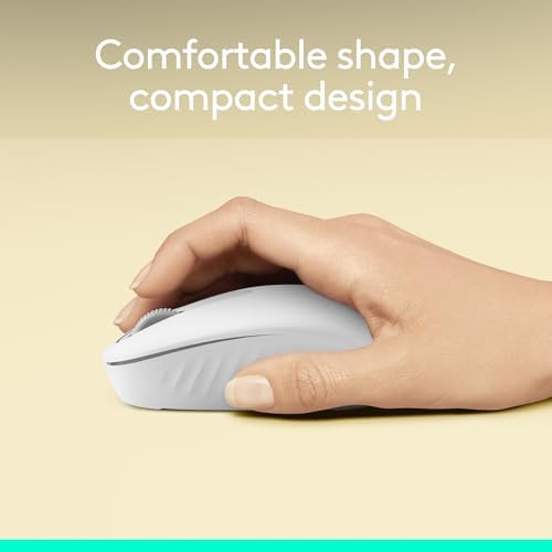 Logitech M196 Rose Bluetooth Wireless Mouse – Compact, Ambidextrous Design for Effortless Navigation on Laptops & Tablets, Exceptional 12-Month Battery Life, Smooth Tracking for PC and Mac Users, Perfect for Professionals on the Go