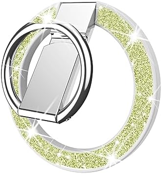 Revolutionize Your Mobile Experience with the Tensho Mag Safe Phone Ring Holder – 360-Degree Rotating Magnetic Grip and Adjustable Kickstand for i Phone 15/14/13/12 Series | Durable Metal Design for Enhanced Stability and Versatile Viewing Options