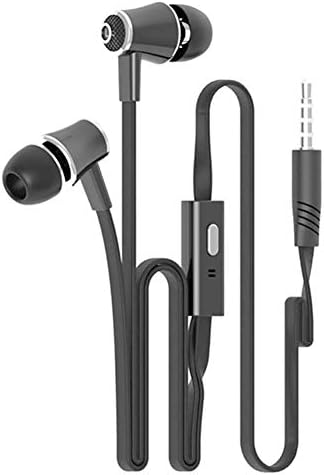 Premium Wired Earbuds for Kindle Fire & Android Devices | High-Fidelity In-Ear Headphones for Xperia XZ, Google Pixel 4 A | Tangle-Free, Ergonomic Design for Ultimate Comfort | Built-In Microphone for Hands-Free Calls | Enhance Your Audio Experience with Versatile Compatibility