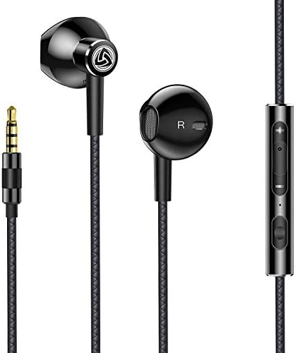 LUDOS SPECTA Wired Earbuds: Premium Noise-Isolating In-Ear Headphones with Microphone for Clear Calls, Ergonomic Fit for Small Ears, 5-Year Warranty, Compatible with i Phone, Android, Samsung, and Laptops – Perfect for Students and Professionals Seeking Quality Sound and Comfort
