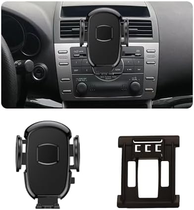 Car Phone Holder Fits for Mazda 6 2009-2013[Only fits for 2009-2013], Car Phone Mount Snugly fit Navigation Bracket Air Vent, Fits 4.7-7 inch Phones,360°Rotable, Easy to Install – Enhanced Compatibility and Speed