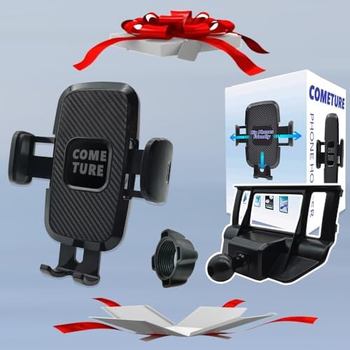 COMETURE Mazda-Specific Car Phone Holder Mount – Premium 360-Degree Adjustable Smartphone Cradle for i Phone & Android – Effortless Installation & Enhanced Driving Safety Accessory for Mazda 6 (2016-2017)