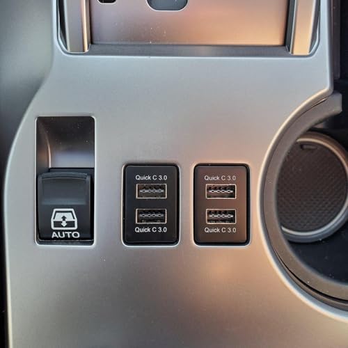 Experience Unmatched Charging Efficiency with the QC3.0 Dual USB Car Charger Adapter for Toyota VIGO – Lightning-Fast Quick Charge Power Socket for Smartphones and GPS Devices – Ultimate Automotive Power Solution with Robust Safety Features and Elegant Design
