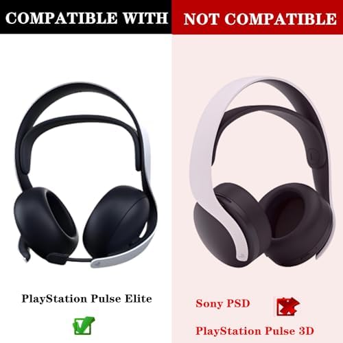 Transform Your Gaming Sessions with Premium Cooling Gel Earpads for Sony Play Station Pulse Elite Headphones – Experience Unmatched Comfort with Ice Silk Fabric & Noise-Reducing Memory Foam – Effortless Installation for Extended Playtime Enjoyment – Ultimate Audio Isolation & Breathable Design for Gamers