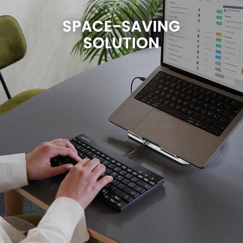 Elevate Your Typing Experience with the Perixx PERIBOARD-326 Wired Mini Backlit USB Keyboard – Compact Design, Low Profile Keys, and Adjustable Lighting for Optimal Comfort and Productivity at Home or On-the-Go