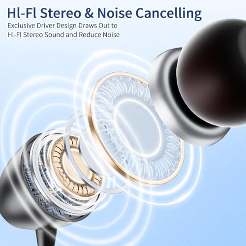 Retractable Bluetooth Neckband Headphones – IPX5 Sweatproof Wireless Earbuds with 18-Hour Playtime, Adjustable Fit & Integrated Microphone for Gym, Running, and Active Lifestyles (Stylish Pink) – Ultimate Audio Freedom and Seamless Connectivity