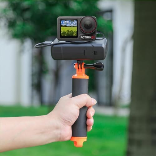 Suptig 10,000 m Ah Multi-Device Power Bank: Ultimate Fast-Charging Battery Solution for DJI Action Cameras 3, 4, 5 with Tripod Mount and Real-Time LCD Power Display – Enhanced Safety Features for Uninterrupted On-the-Go Filming and Versatile Charging of Mobile Devices