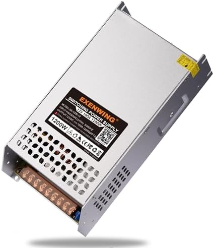 Universal 12 V 800 W AC to DC Power Supply – High-Efficiency 110 V/220 V Input Adapter for LED Strips, 3 D Printers, and More – Reliable 66 A Output Transformer for Versatile Applications and Enhanced Performance
