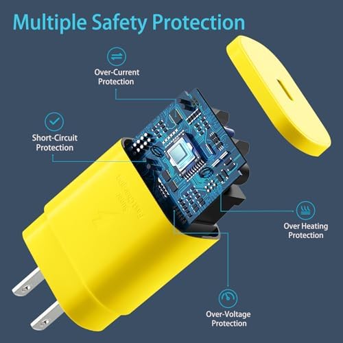 30 W USB-C Fast Charging Block with 10 FT Type C Cable – Ultimate Charging Solution for i Phone 16/15 Series and Beyond – Compact, High-Efficiency Power Adapter for Home and Travel Use – Safe and Reliable Device Charging