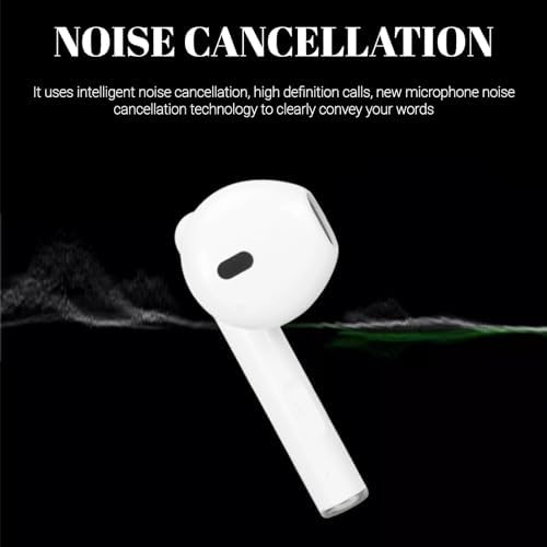 V77 Bluetooth 5.3 Noise Cancelling Earbuds – 80 Hours Standby, Touch Control Sports Headphones with Bass Stereo Sound, Ergonomic Fit & Power Display Charging Case – Ideal for Active Lifestyles and Immersive Audio Experiences