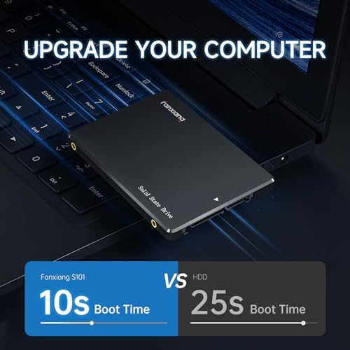 Revolutionize Your Computing Experience with the 1 TB S101 SATA SSD – Ultimate High-Speed 2.5″ Solid State Drive for Lightning-Fast Performance, Offering Up to 550 MB/s Transfer Rates, Perfect Upgrade for Laptops and Desktops, Built for Unmatched Durability and Energy Savings to Enhance Your Multitasking Efficiency and Storage Reliability