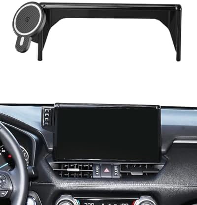 Upgrade Your Toyota Tundra or Sequoia Driving Experience with the 360° Rotating Mag Safe Phone Holder – Premium Dashboard Mount Designed for 2020-2025 Models, Ensures Safety, Accessibility, and Sleek Aesthetics Without Air Vent Obstruction