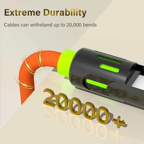 Universal 4-in-1 USB Charging Cable for Lightning, USB A & Type C Devices – 240 W Fast Charging Solution for i Phone 16/15/14/13, i Pad, Samsung Galaxy, Mac Book – Durable Tangle-Free Design for Effortless Power Delivery Anywhere