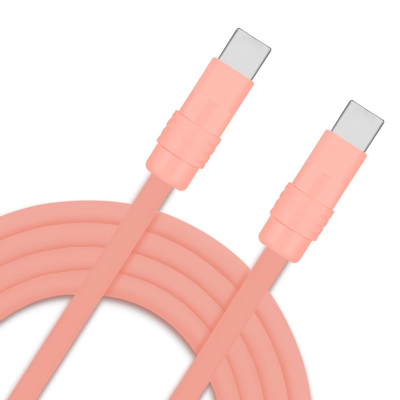 Elevate Your Charging Game with the Chubby 2.0 240 W USB-C Cable – Ultra-Durable Silicone Design for i Phone 15/16 & Samsung Galaxy, 3.3 FT Length for Ultimate Flexibility, Rapid Power Delivery for All Your Devices on the Go
