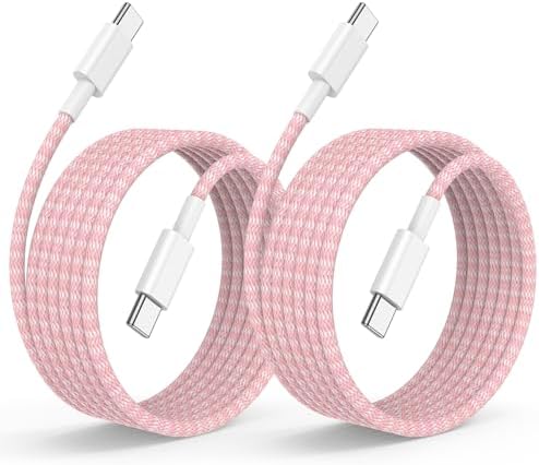Ultra-Long 10 FT i Phone Fast Charger Cable – Type C to Lightning USB-C Cord for i Phone 16 Pro Max, 15 Series, i Pad & Mac Book Pro – Rapid Charging & Enhanced Durability for Seamless Connectivity