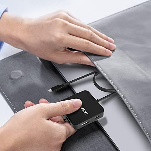 Elevate Your Work Efficiency with the ACASIS Dual HDMI Docking Station – Power Up with 100 W PD Charging, Experience Stunning 4 K Display, and Enjoy Lightning-Fast 5 Gbps USB-C & USB-A Connectivity for Dell, HP, Lenovo, Surface, and Yoga Laptops – The Ultimate All-in-One Hub for Professionals and Tech Lovers