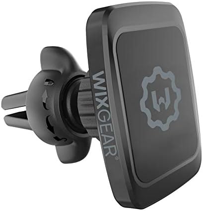Wix Gear Magnetic Phone Holder for Car – Ultra-Stable Twist-Lock Air Vent Mount with Swift-Snap Technology, Universal Smartphone Compatibility, Strong Magnetic Grip for Secure Hands-Free Driving, Sleek Design for All Vehicles