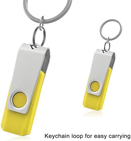 KEXIN 10 Pack 8 GB Swivel USB Flash Drives – Versatile Portable Storage with LED Indicator for Effortless Data Transfer and Enhanced Device Compatibility