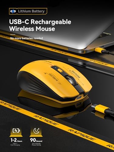 Streamlined Bluetooth Wireless Mouse – Rechargeable Ergonomic Multi-Device Mice (Tri-Mode: BT1/BT2 + 2.4 GHz) with USB Receiver, Stylish Khaki to Pink Design for Laptop, Mac Book, PC, i Mac, i Pad – Ultimate Comfort & Flexibility for Effortless Productivity