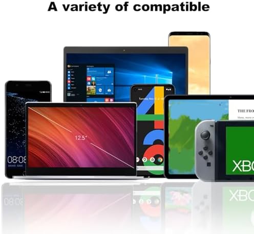 High-Performance 65 W USB-C Dell Laptop Charger for Latitude & XPS Models – Rapid Charging, Enhanced Compatibility, and Durable Power Adapter with LED Indicator – Ideal for Dell Latitude 5420, 5430, 5520, 5320, 7420, 7430, XPS 12, 9250, XPS 13, 9350 – Versatile AC Adapter with 30 Days Free Return and One-Year Warranty