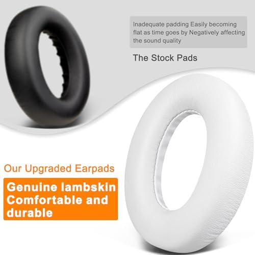 Transform Your Audio Experience with SOULWIT Lambskin Replacement Earpads for Bose 700 Headphones – Luxurious Comfort Meets High-Density Noise Isolation Foam, Enhanced Thickness for Extended Listening Bliss – Stylish Grey Finish for Perfect Compatibility and Performance